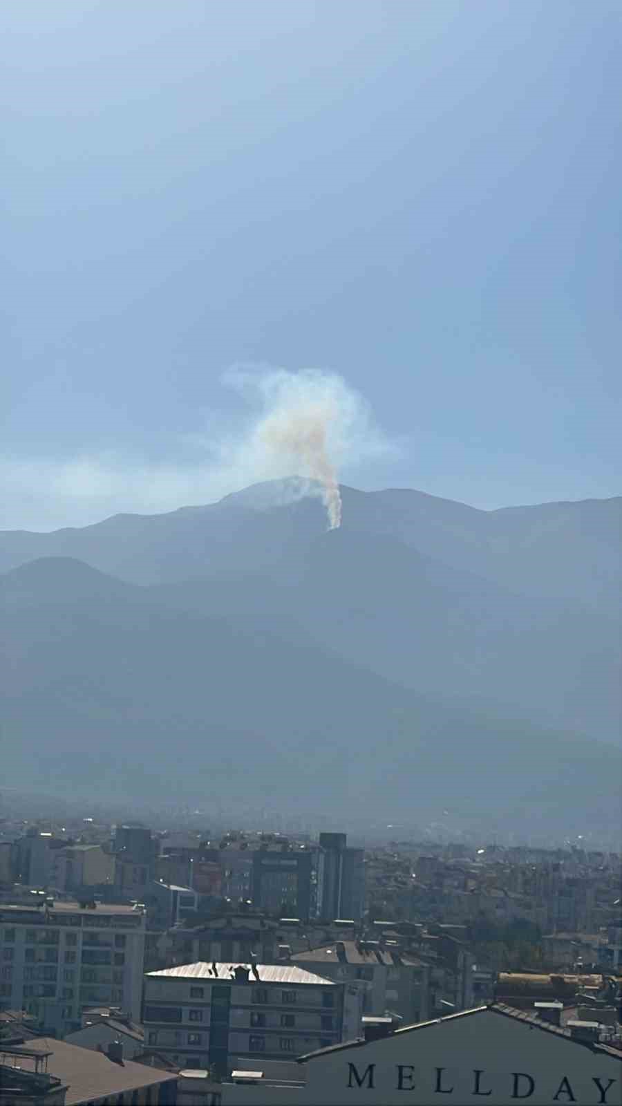 Denizli'deki Orman Yangınına Hava ve Kara Müdahalesi Sürüyor-1