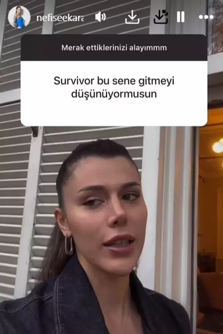 Survivor'a katılacak mı? Nefise Karatay açıkladı!