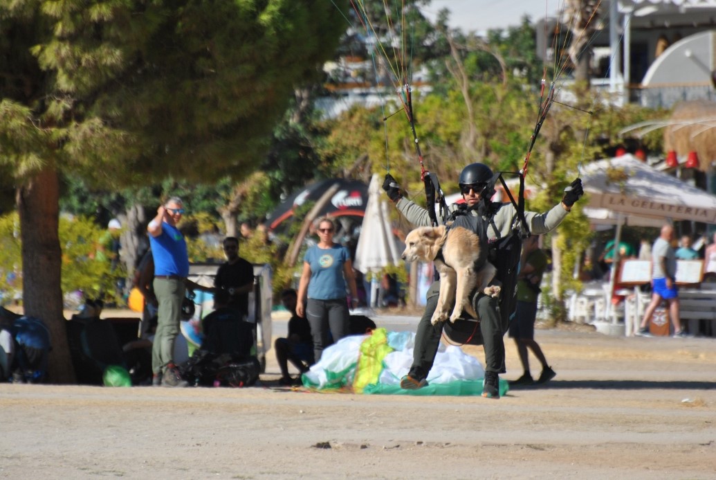 Köpeğiyle birlikte 1700 metreden atladı-2