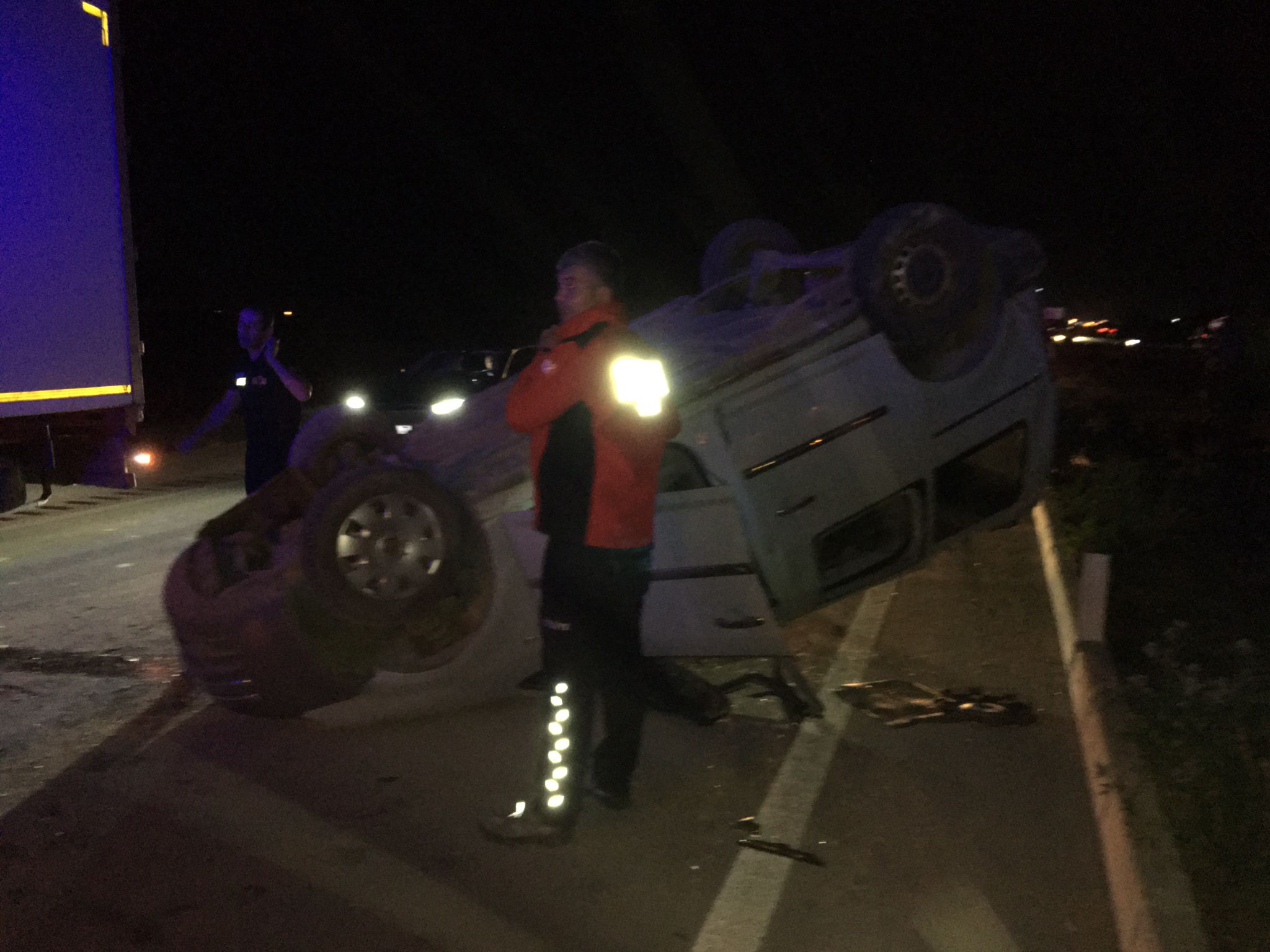 Bucak Antalya Karayolunda Trafik Kazası İki Yaralı (2)