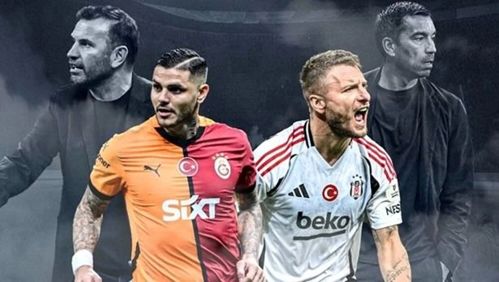 Süper Lig'de Galatasaray-Beşiktaş Derbisi: İşte İlk 11'leri!