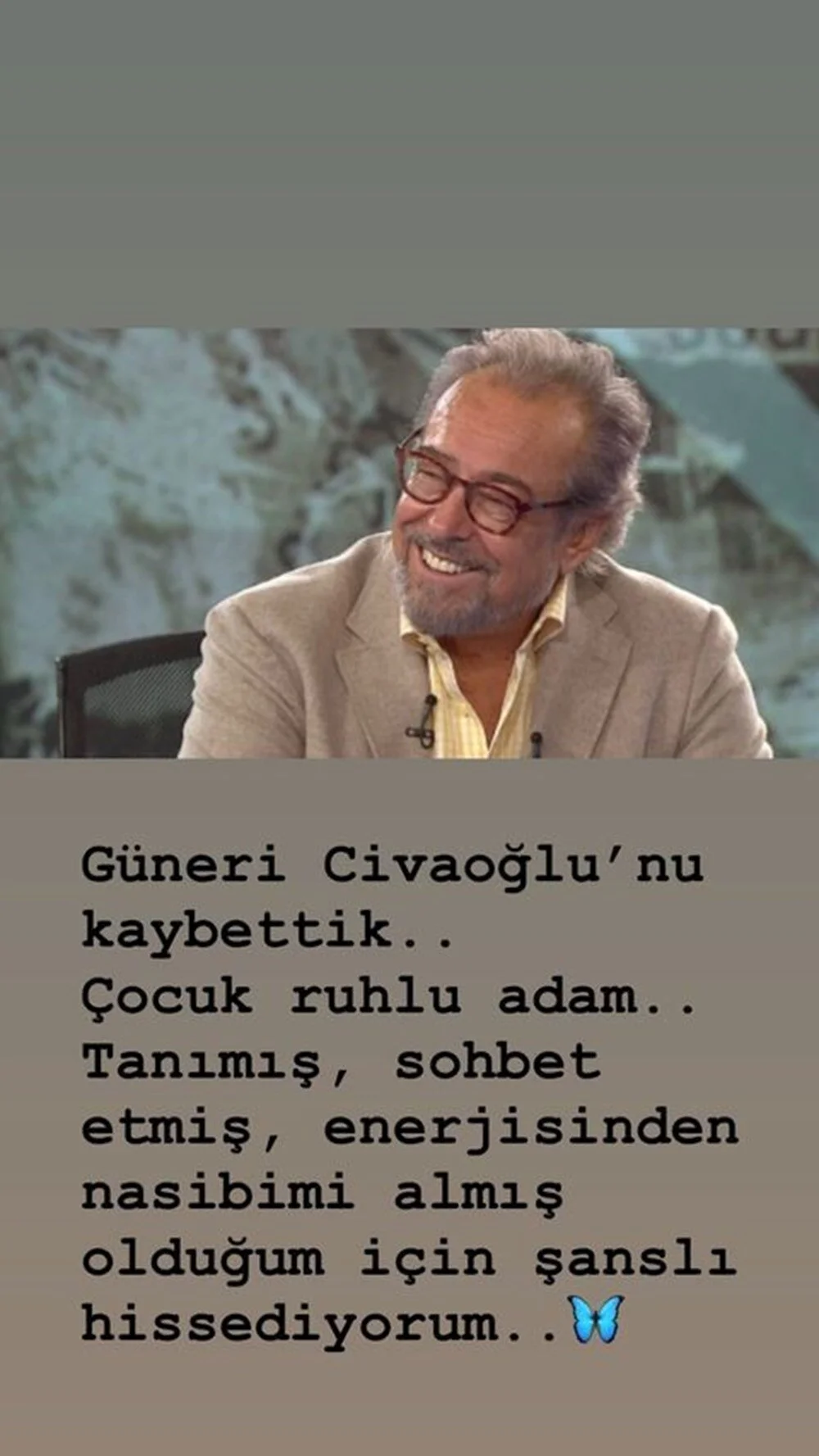 Güneri Cıvaoğlu’nun Vefatı Sanat Dünyasını Yasa Boğdu