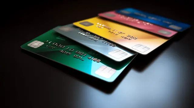 Pngtree Colorful Collection Of Credit Cards Image 2671311