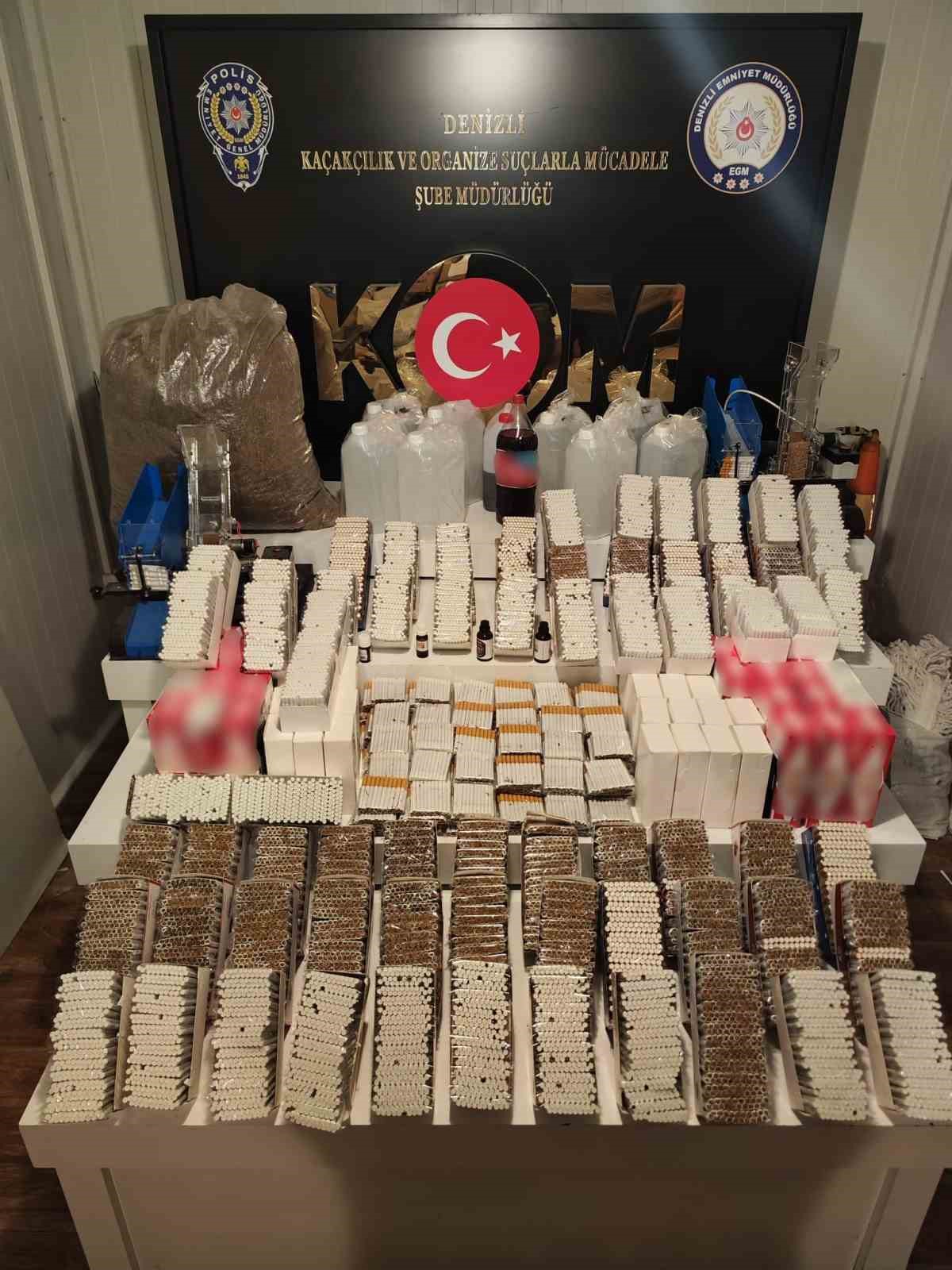 Şüpheli tırdan 2,4 ton kaçak tütün çıktı-1