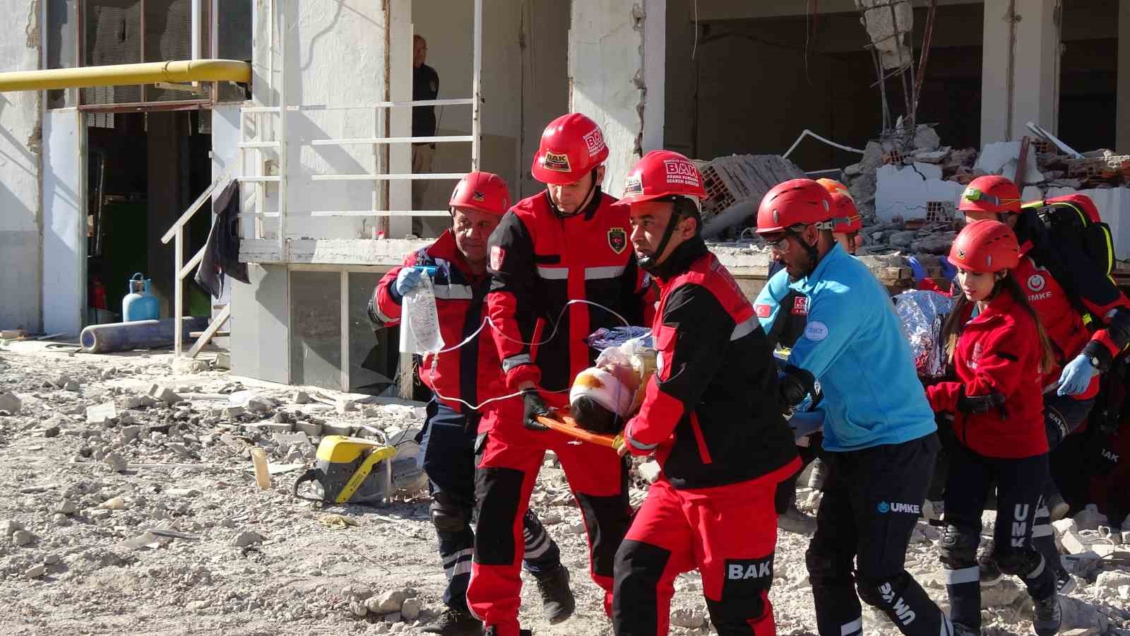 Burdur’da Deprem Tatbikatı Yapıldı (1)