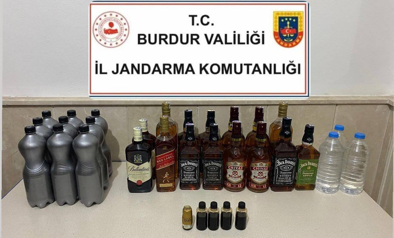 Burdur'da Kaçakçılara Darbe! Silah, Sigara, Içki.. (4)