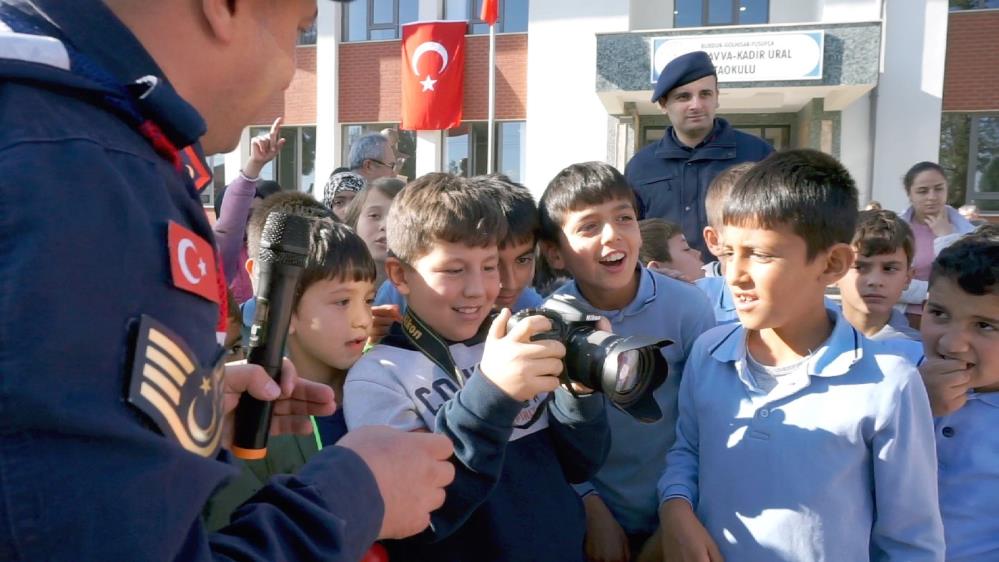 Burdur'da Minik Öğrenciler Jandarma Ile Tanıştı 4