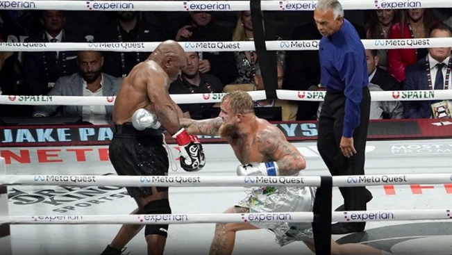 Mike Tyson Ve Jake Paul Karşı Karşıya Geldi Kazanan Belli Oldu 1