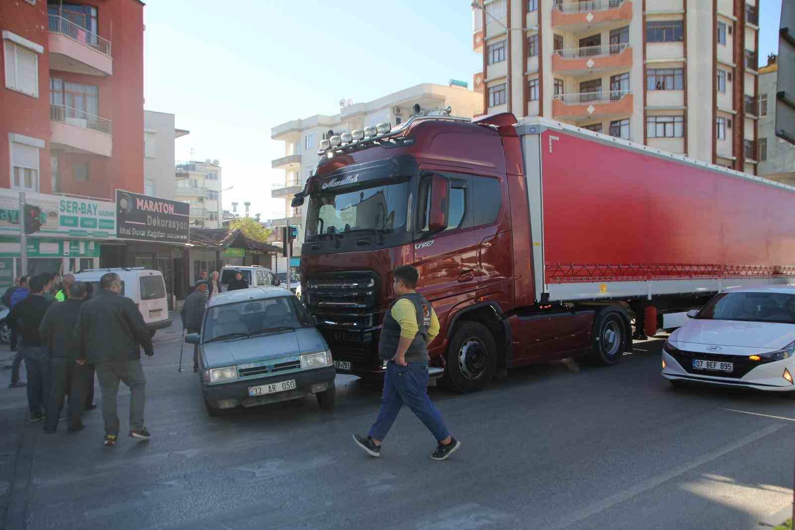 Kaza yapan babasının yanına gidiyordu