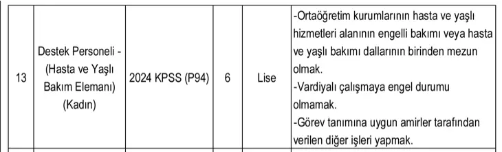 Hacettepe Üniversitesi Personel Alımı Yapacak Başvuru Şartları Nelerdir?3