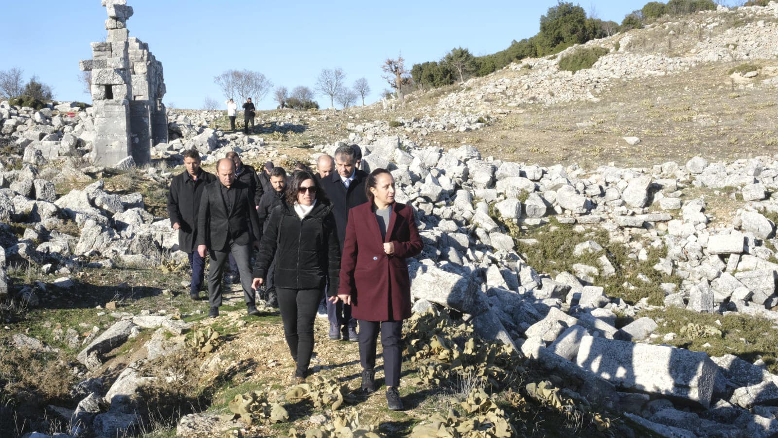 Kremna Antik Kenti Ziyaret Tülay Baydar (1)