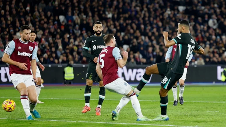 Liverpool’dan Muazzam Galibiyet West Ham United 5 Liverpool