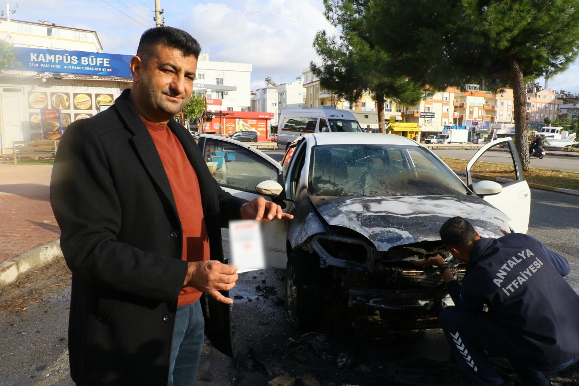 Lpg’li Araç Servisten Çıktıktan Sonra Küle Döndü? İşte Olayın Detayları...