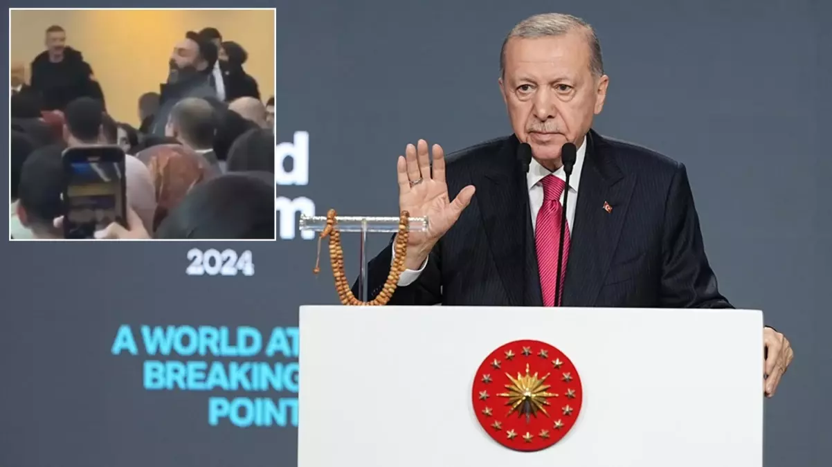 Cumhurbaşkanı Erdoğan'ı protesto eden 9 kişi tutuklandı-4