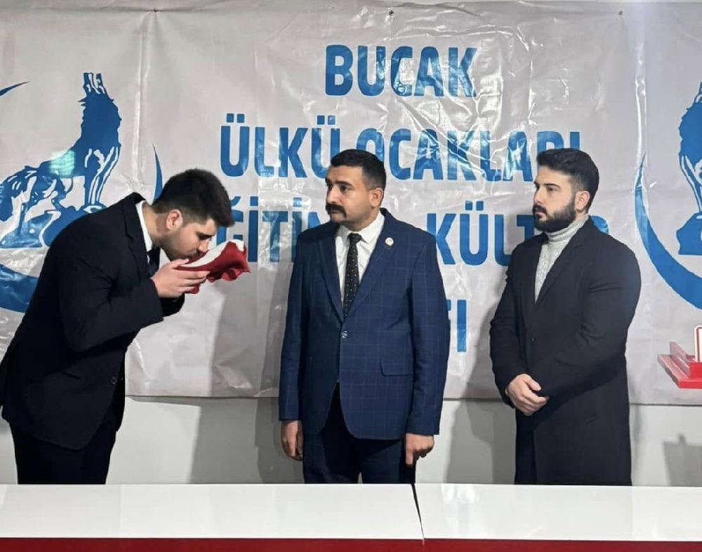 Bucak Ulku Ocaklarinda Bayrak Degisimi Yeni Baskan Ali Demirezen Il B U9