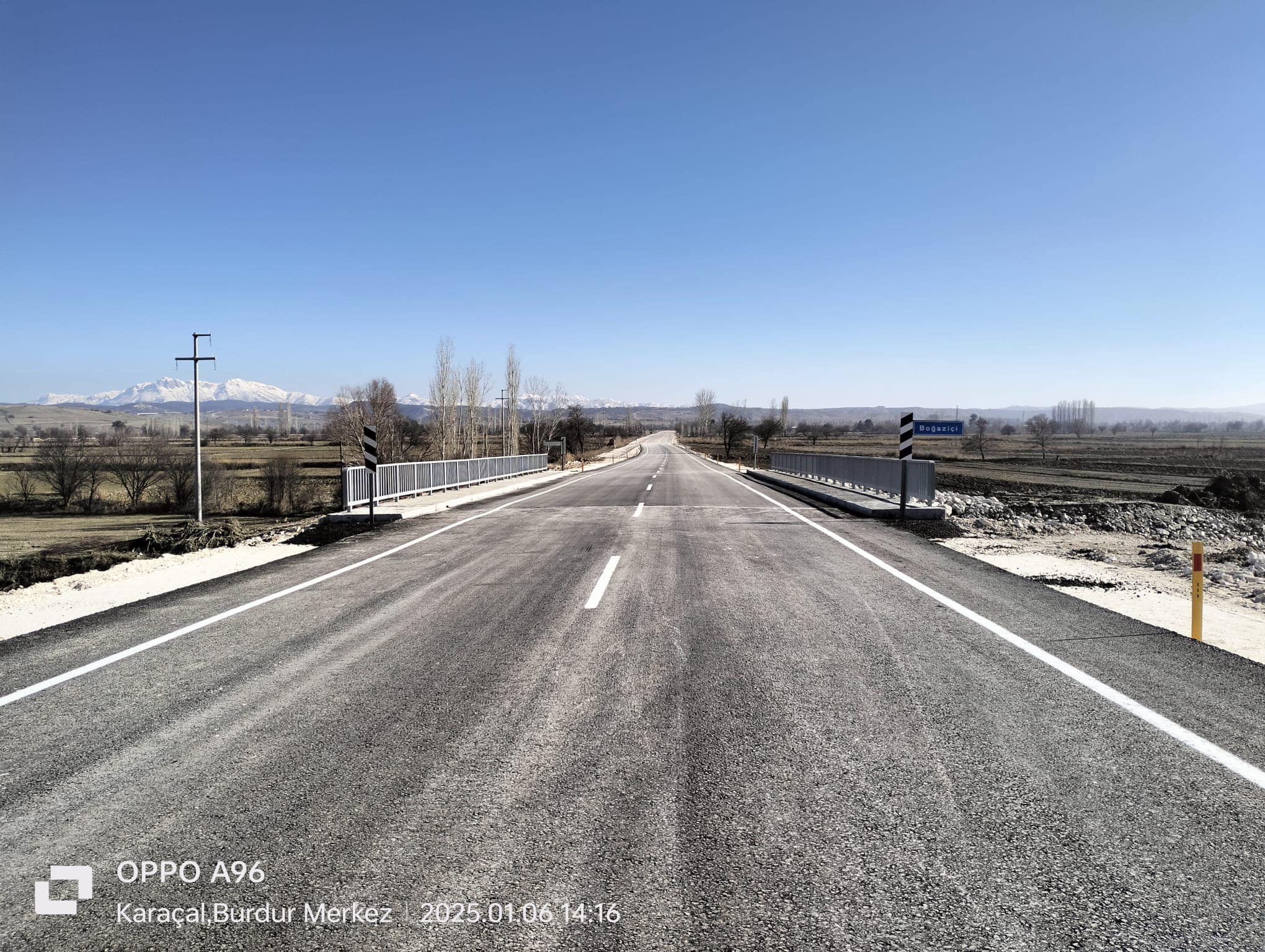 Burdur'da Boğaziçi Köprüsü Trafiğe Açıldı!-1