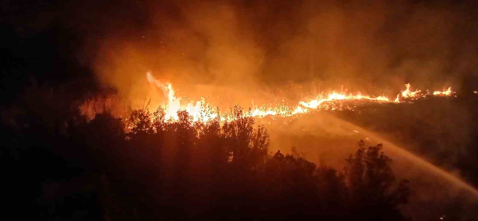 Burdur'da Sazlık Alanda Çıkan Yangın Söndürüldü