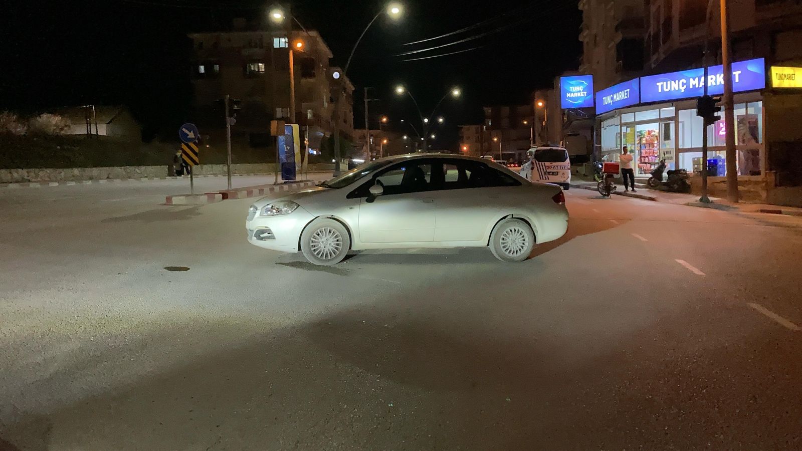 Burdur'da Trafik Kazası Motosiklet Sürücüsü Yaralandı