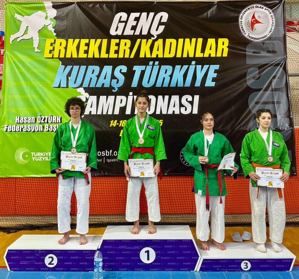 Burdur'un Genç Sporcuları Türkiye Şampiyonu Oldu!