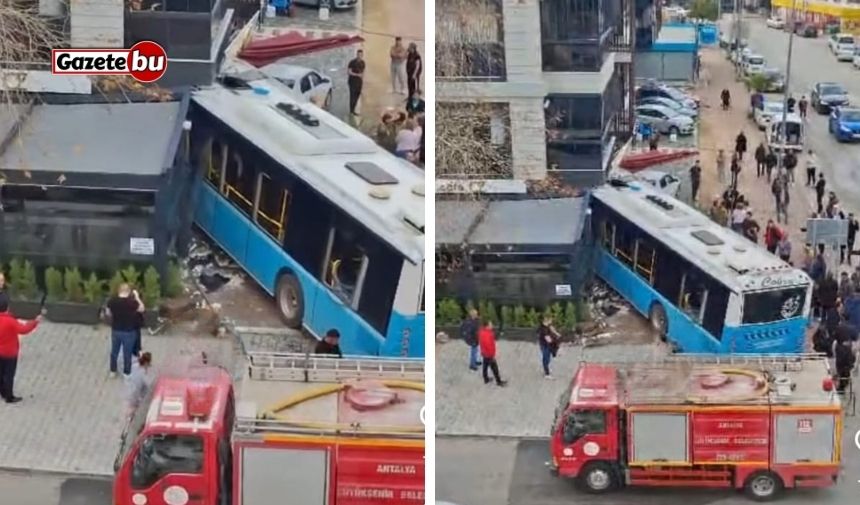 Halk Otobüsü Ortalığı Savaş Alanına Çevirdi (1)