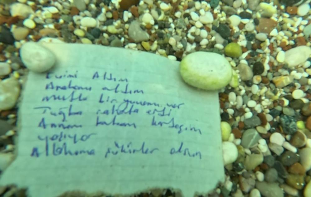 Antalya’da Deniz Dibindeki Hıdırellez Dilekleri Şaşırttı