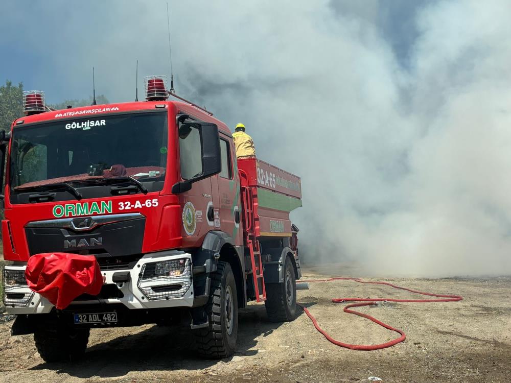 Burdur'da Gerçeğini Aratmayan Orman Yangını Tatbikatı (3)