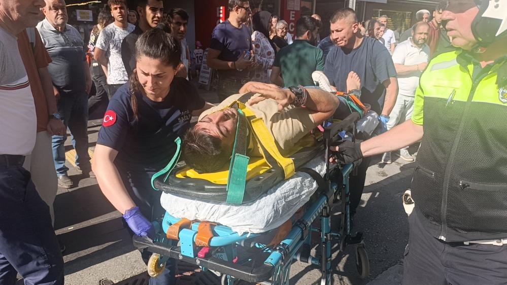 Yaya Geçidinde Motor Kazası (2)