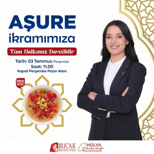 Bucak Ta Asure Ikrami Baskan Hulya Gumus Ten Davet 8E Jxb